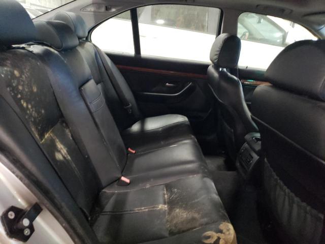 WBADT43483G029270 - 2003 BMW 5 SERIES I AUTOMATIC SILVER photo 10
