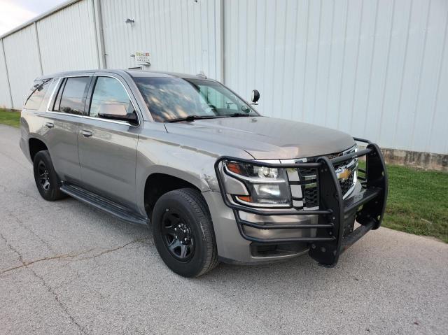 1GNLCDEC9KR286094 - 2019 CHEVROLET TAHOE POLICE BROWN photo 1