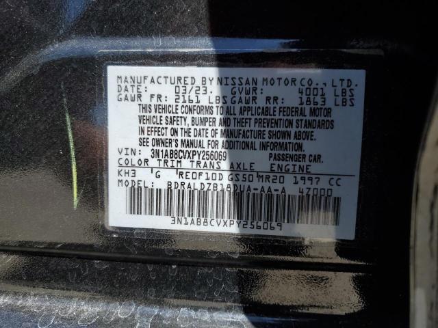 3N1AB8CVXPY256069 - 2023 NISSAN SENTRA SV GRAY photo 12