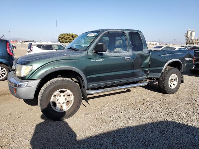 4TASN92N5YZ667611 - 2000 TOYOTA TACOMA XTRACAB PRERUNNER მწვანე ფოტო 1