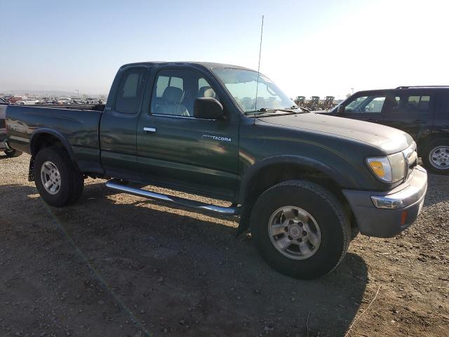 4TASN92N5YZ667611 - 2000 TOYOTA TACOMA XTRACAB PRERUNNER მწვანე ფოტო 4