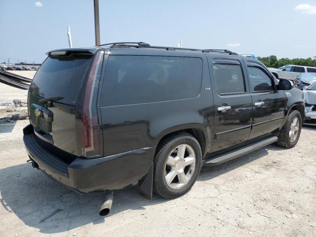 3GNFK16327G245956 - 2007 CHEVROLET SUBURBAN K1500 BLACK photo 3