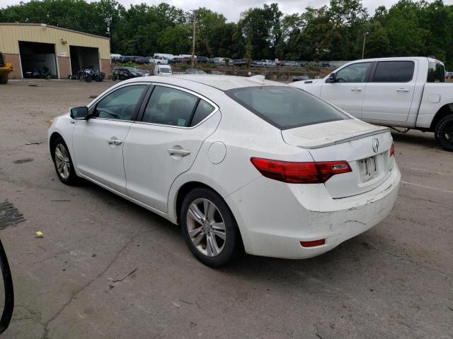 19VDE3F74DE301644 - 2013 ACURA ILX HYBRID TECH WHITE photo 2