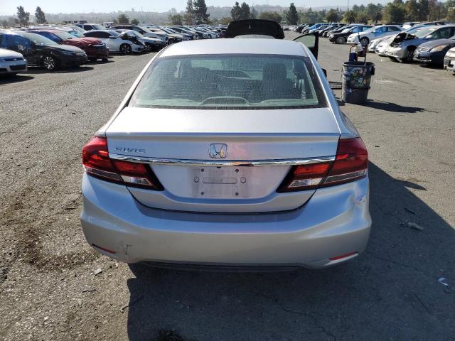 19XFB2F92DE268602 - 2013 HONDA CIVIC EXL SILVER photo 6