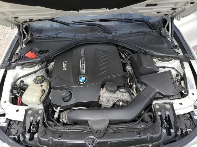 WBA3R5C52FK371940 - 2015 BMW 435 XI WHITE photo 11