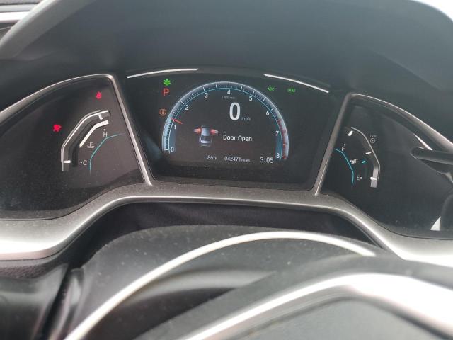 19XFC1F72LE023965 - 2020 HONDA CIVIC EXL WHITE photo 9