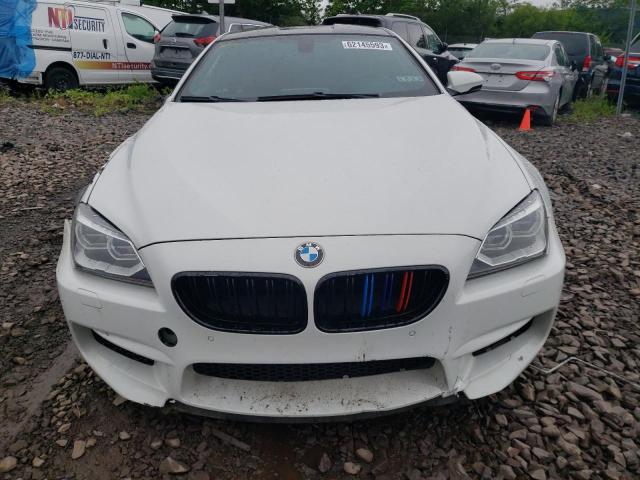WBSLX9C55ED160243 - 2014 BMW M6 WHITE photo 5