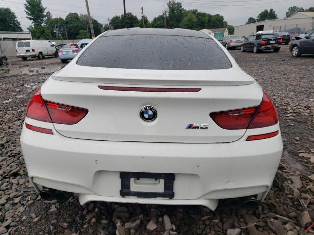 WBSLX9C55ED160243 - 2014 BMW M6 WHITE photo 6