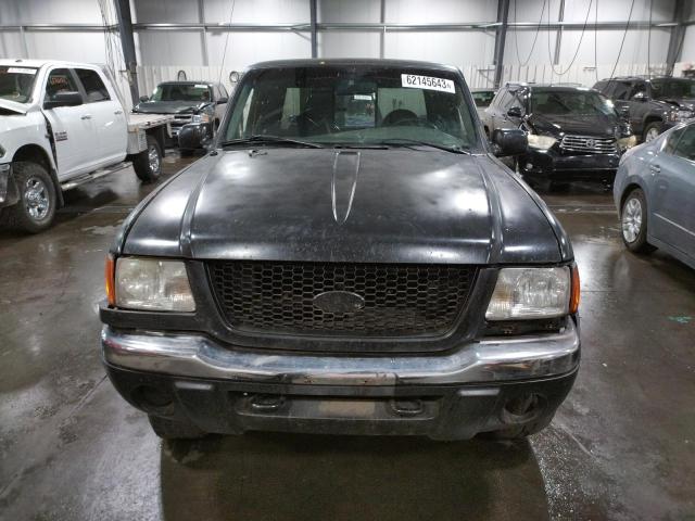 1FTZR45E02PA28271 - 2002 FORD RANGER SUPER CAB BLACK photo 5