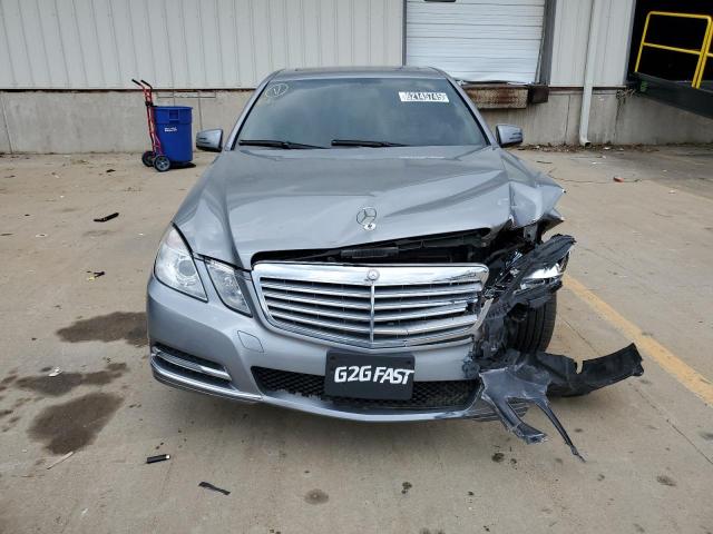 WDDHF8JB1DA769077 - 2013 MERCEDES-BENZ E 350 4MATIC GRAY photo 5