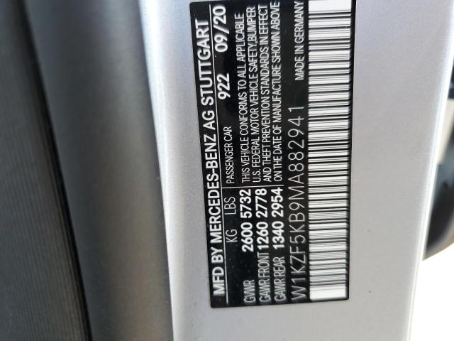 W1KZF5KB9MA882941 - 2021 MERCEDES-BENZ E 450 4MATIC SILVER photo 12