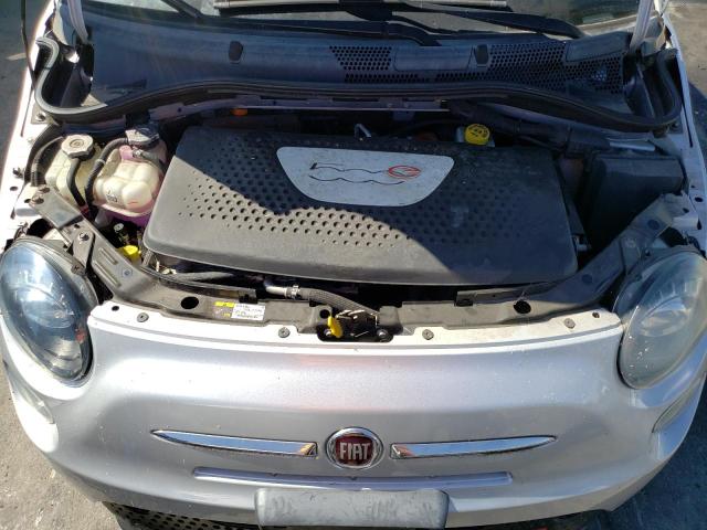 3C3CFFGE9ET175930 - 2014 FIAT 500 ELECTRIC SILVER photo 11