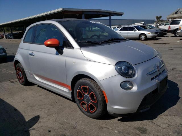 3C3CFFGE9ET175930 - 2014 FIAT 500 ELECTRIC SILVER photo 4