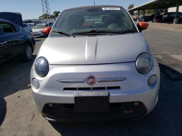 3C3CFFGE9ET175930 - 2014 FIAT 500 ELECTRIC SILVER photo 5