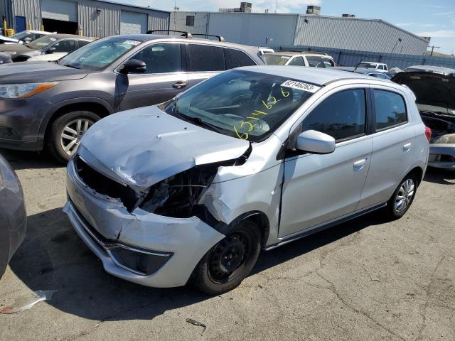 ML32A3HJ7HH005278 - 2017 MITSUBISHI MIRAGE ES SILVER photo 1