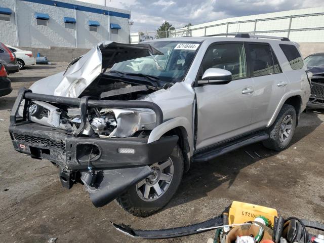 JTEBU5JR3E5160936 - 2014 TOYOTA 4RUNNER SR5 SILVER photo 1