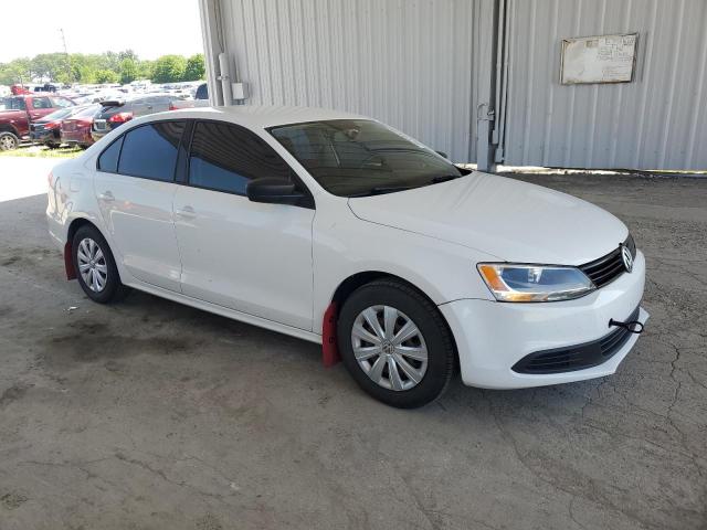 3VW1K7AJ7EM386402 - 2014 VOLKSWAGEN JETTA BASE WHITE photo 4