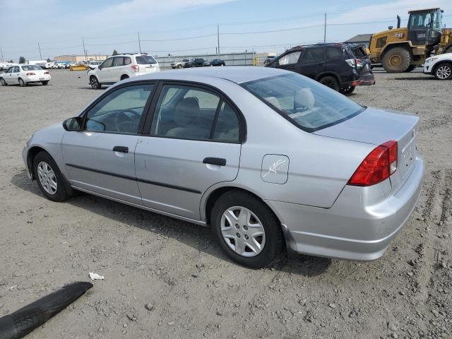 2HGES164X5H568776 - 2005 HONDA CIVIC DX SILVER photo 2