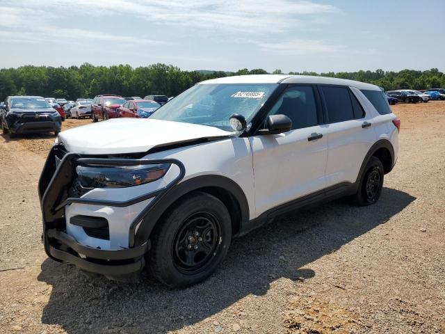 1FM5K8AC8PGB98623 - 2023 FORD EXPLORER POLICE INTERCEPTOR WHITE photo 1