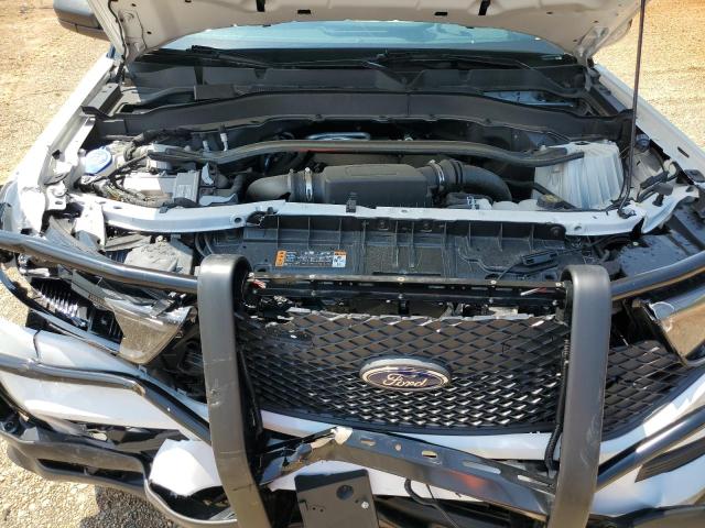 1FM5K8AC8PGB98623 - 2023 FORD EXPLORER POLICE INTERCEPTOR WHITE photo 12