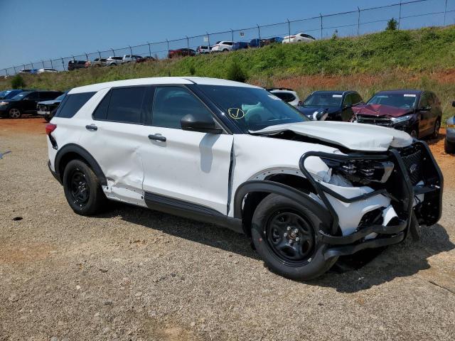 1FM5K8AC8PGB98623 - 2023 FORD EXPLORER POLICE INTERCEPTOR WHITE photo 4