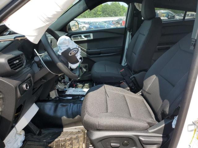 1FM5K8AC8PGB98623 - 2023 FORD EXPLORER POLICE INTERCEPTOR WHITE photo 7