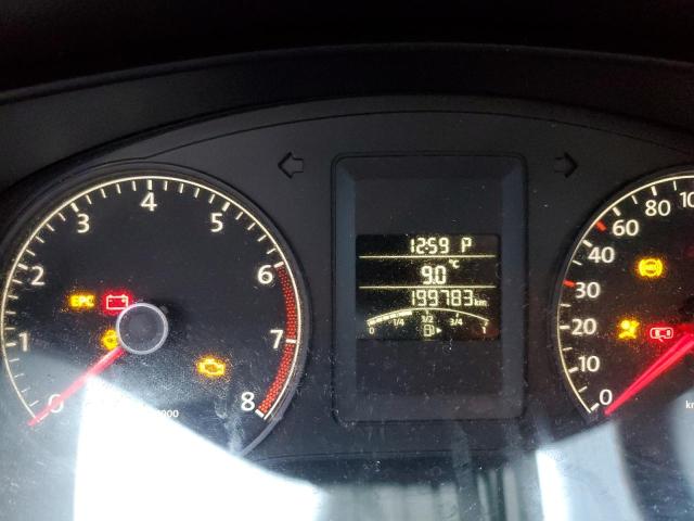 3VW2K7AJ7EM245043 - 2014 VOLKSWAGEN JETTA BASE BLACK photo 8