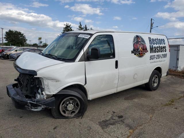 1GCWGFFA9D1176862 - 2013 CHEVROLET EXPRESS G2 WHITE photo 1