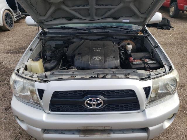 5TEJU62N25Z105294 - 2005 TOYOTA TACOMA DOUBLE CAB PRERUNNER SILVER photo 11