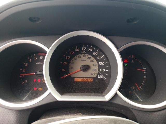 5TEJU62N25Z105294 - 2005 TOYOTA TACOMA DOUBLE CAB PRERUNNER SILVER photo 9