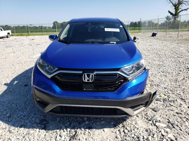 7FARW2H89LE013819 - 2020 HONDA CR-V EXL BLUE photo 5