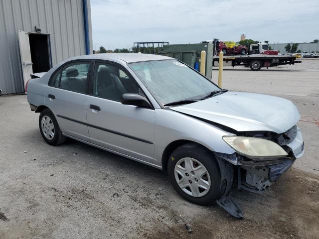 2HGES163X4H574227 - 2004 HONDA CIVIC DX VP Silber Foto 4