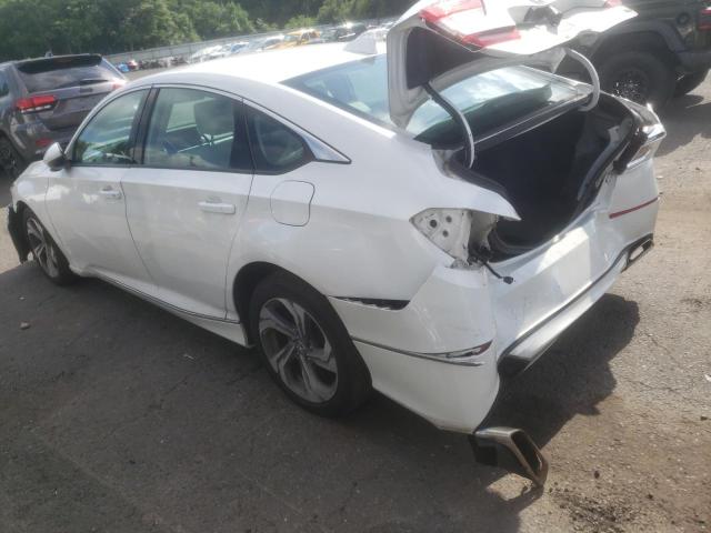 1HGCV2F53LA009935 - 2020 HONDA ACCORD EXL WHITE photo 2