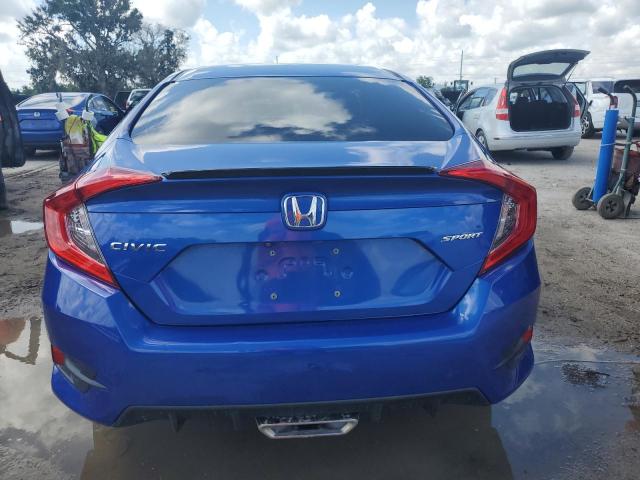 2HGFC2F80KH558263 - 2019 HONDA CIVIC SPORT BLUE photo 6