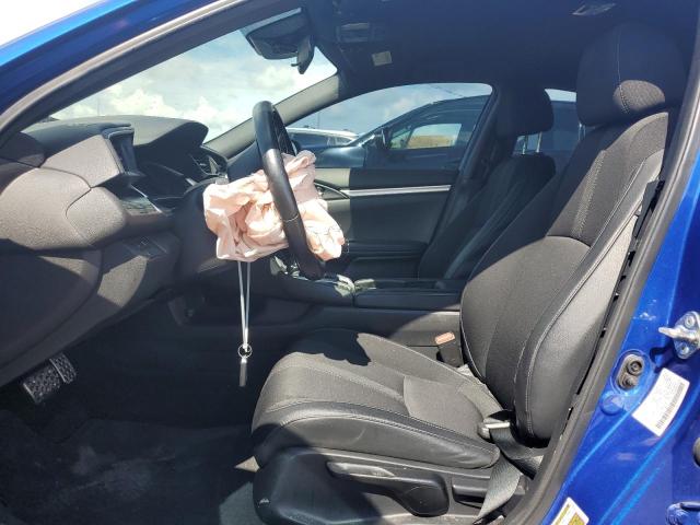 2HGFC2F80KH558263 - 2019 HONDA CIVIC SPORT BLUE photo 7