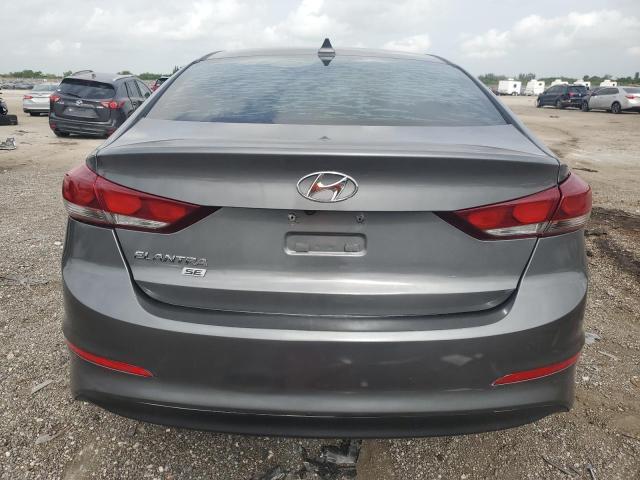 5NPD74LF9JH399161 - 2018 HYUNDAI ELANTRA SE GRAY photo 6