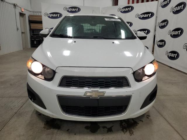 1G1JA6SHXE4223842 - 2014 CHEVROLET SONIC LS WHITE photo 5