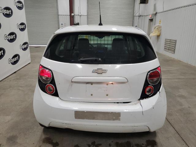 1G1JA6SHXE4223842 - 2014 CHEVROLET SONIC LS WHITE photo 6
