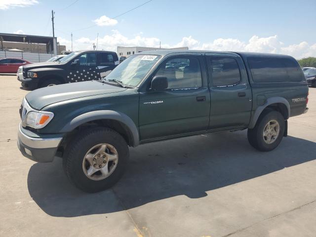 5TEGN92N11Z878468 - 2001 TOYOTA TACOMA DOUBLE CAB PRERUNNER GREEN photo 1