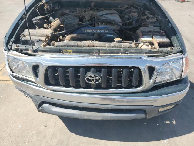 5TEGN92N11Z878468 - 2001 TOYOTA TACOMA DOUBLE CAB PRERUNNER GREEN photo 11