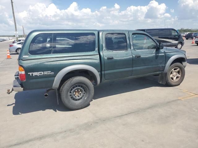 5TEGN92N11Z878468 - 2001 TOYOTA TACOMA DOUBLE CAB PRERUNNER GREEN photo 3
