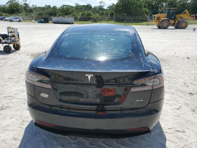 5YJSA1E64MF434048 - 2021 TESLA MODEL S Қара фото 6