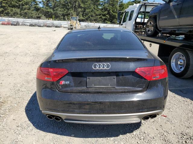 WAUCGAFRXDA069862 - 2013 AUDI S5 PREMIUM PLUS შავი ფოტო 6