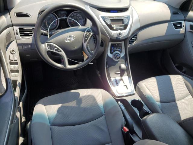 KMHDH4AE4CU393022 - 2012 HYUNDAI ELANTRA GLS SILVER photo 8