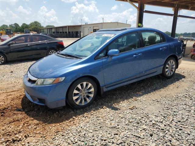 19XFA1F96BE005104 - 2011 HONDA CIVIC EXL BLUE photo 1