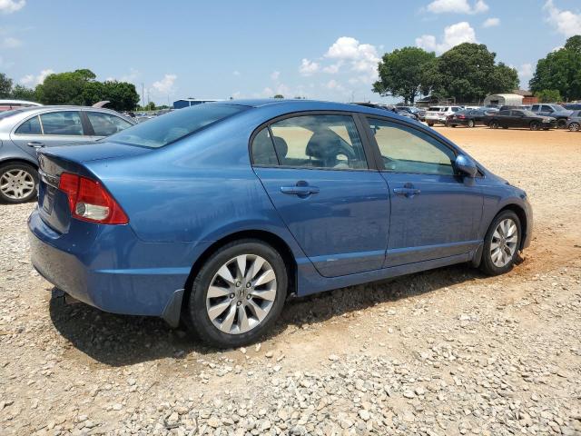 19XFA1F96BE005104 - 2011 HONDA CIVIC EXL BLUE photo 3