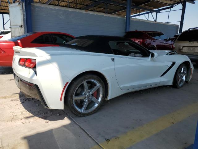 1G1YB3D78E5115423 - 2014 CHEVROLET CORVETTE STINGRAY 1LT WHITE photo 3