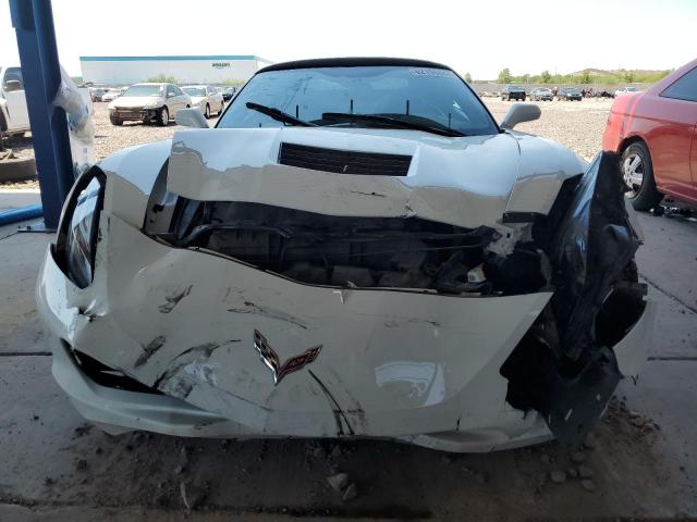 1G1YB3D78E5115423 - 2014 CHEVROLET CORVETTE STINGRAY 1LT WHITE photo 5