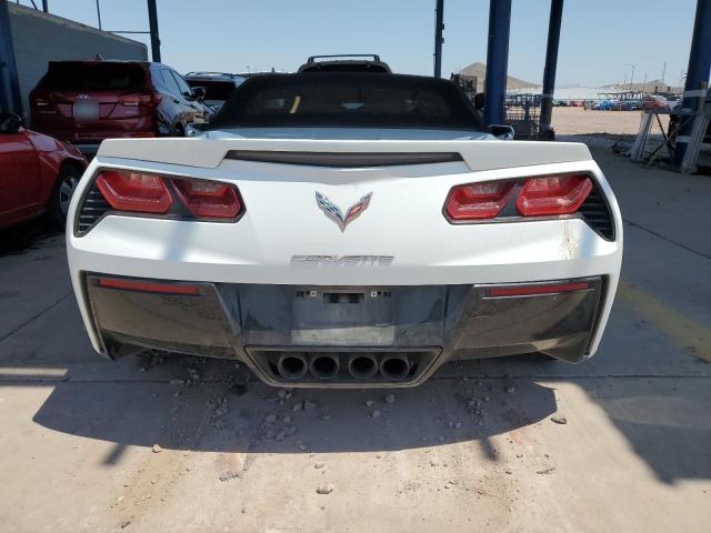 1G1YB3D78E5115423 - 2014 CHEVROLET CORVETTE STINGRAY 1LT WHITE photo 6