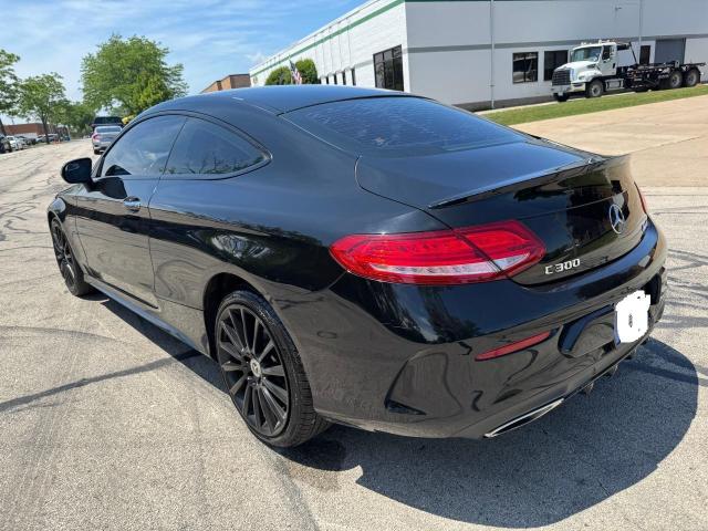 WDDWJ4KB3JF659952 - 2018 MERCEDES-BENZ C 300 4MATIC BLACK photo 3